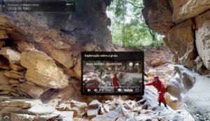 Um Passeio Virtual em 3D por Cavernas !